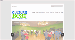 Desktop Screenshot of culturebeatent.com