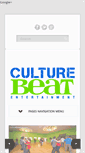 Mobile Screenshot of culturebeatent.com